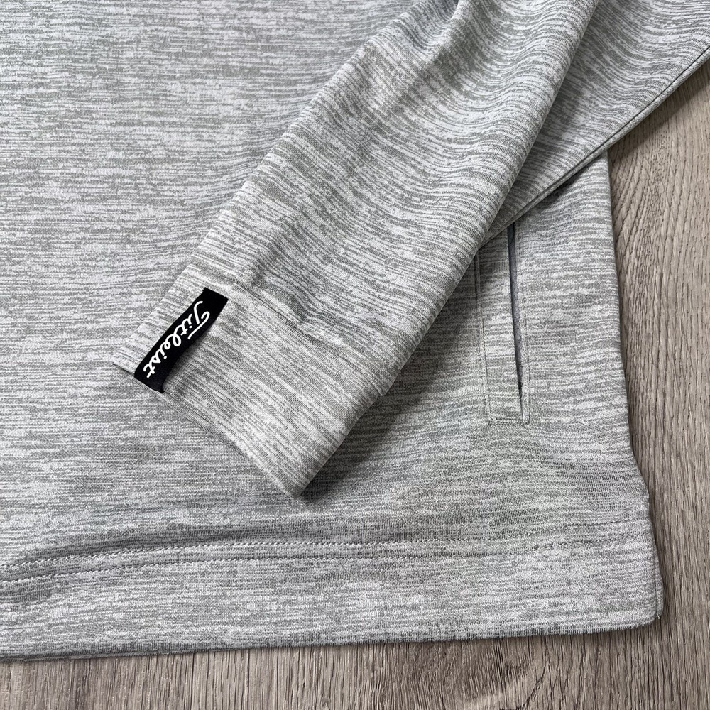 Footjoy Titleist Team Issue Pullover Hoodie Mens Size Medium Heathered Gray - Picture 3 of 11